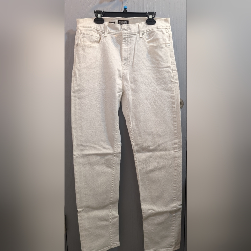 Michael Kors Off-White Tailored Jeans